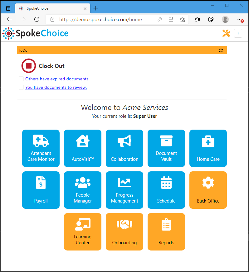 SpokeChoice